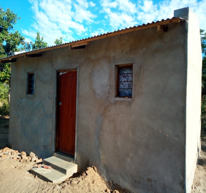 Thanks to Karonga Diocese through the flood recovery project, the Kalambo family are now living in newly built beautiful house.