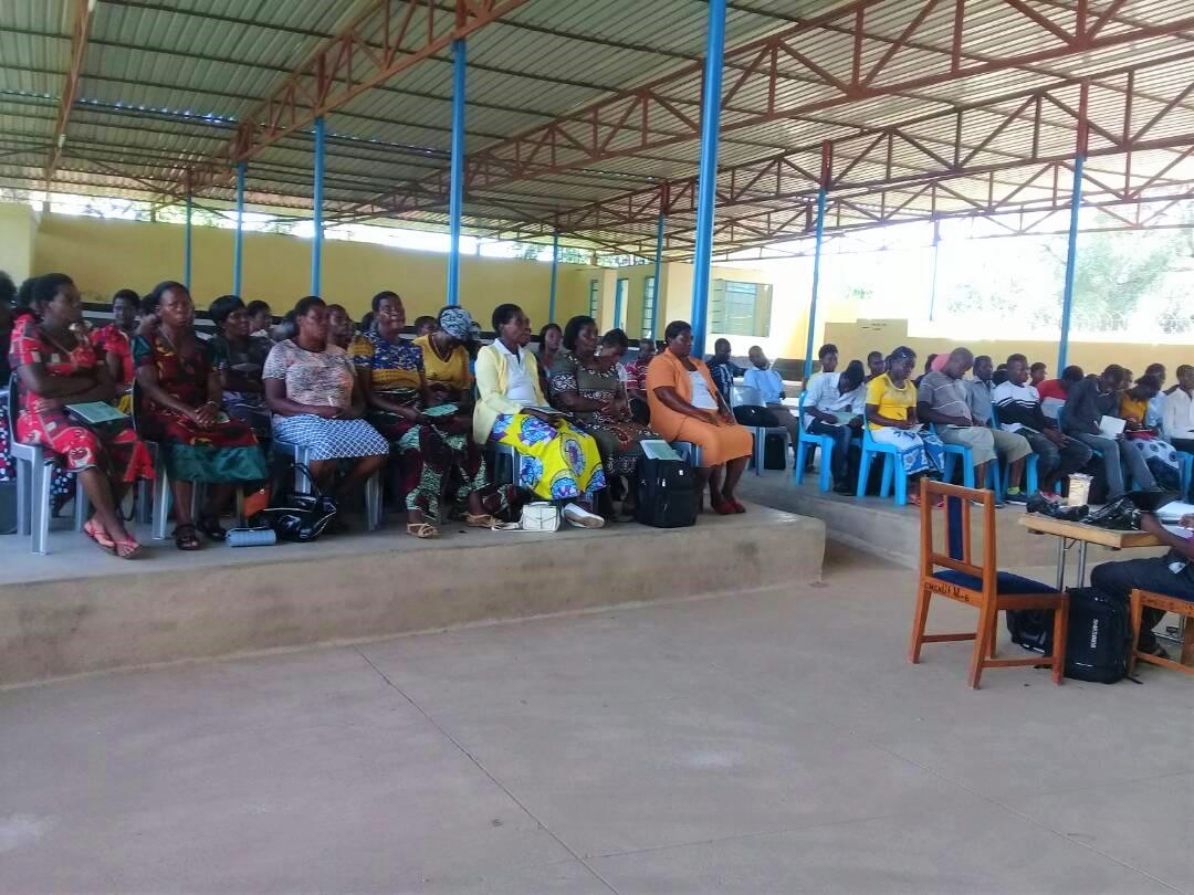 Picture of a cross section of participants during a youth and women conference in Karonga