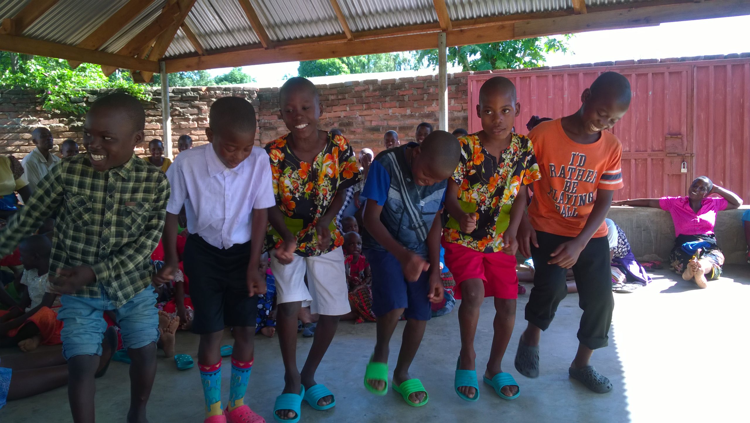 Children dancing