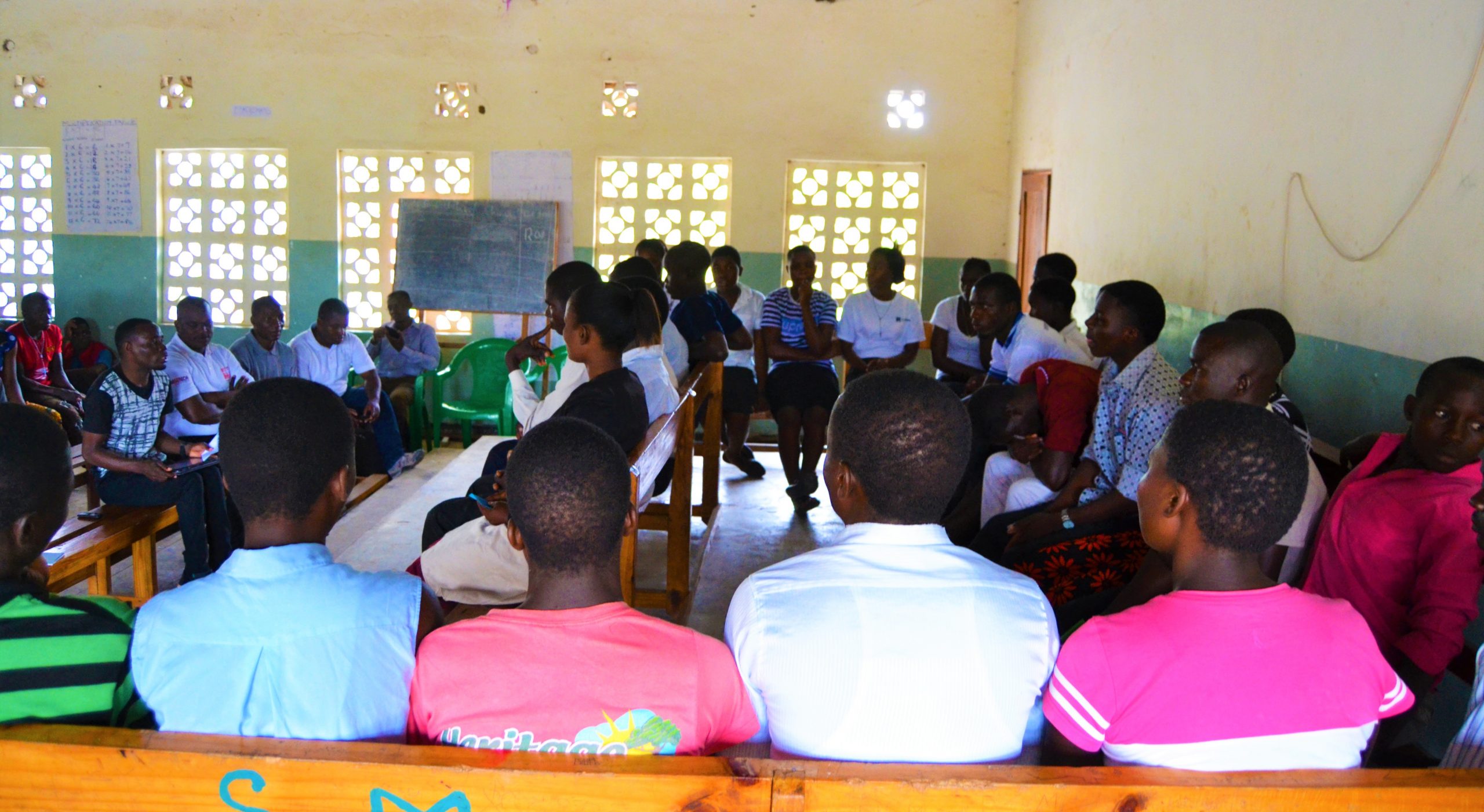 Picture of Quiz session in progress at St Joseph the Worker Cathedral