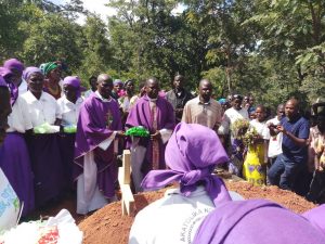 Picture of Priests laying their wreath