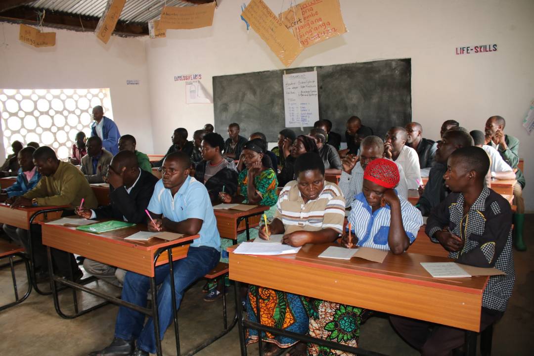 Picture of Some of the parents who took part in the training