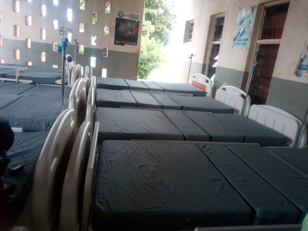 Misuku Health Centre receives new beds