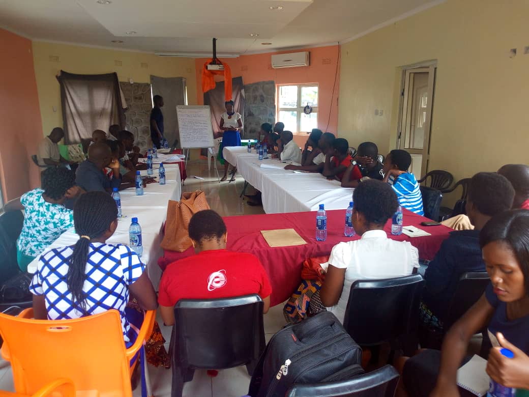 A cross-section of participants during the youth conference