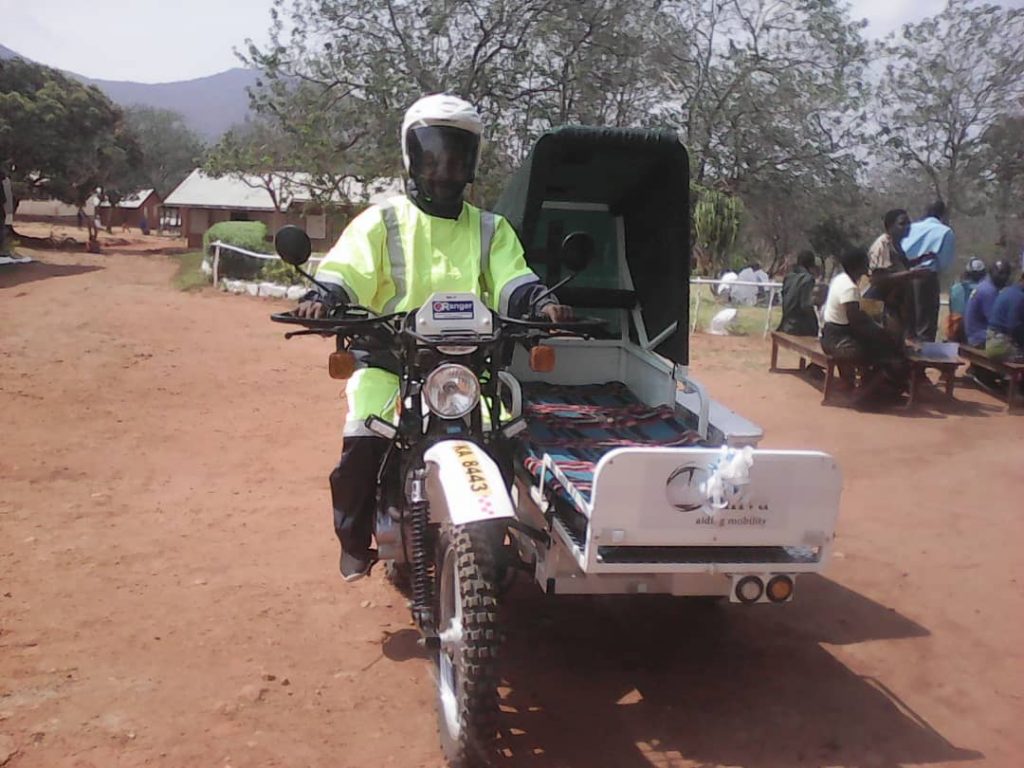 Motor Cycle Ambulance