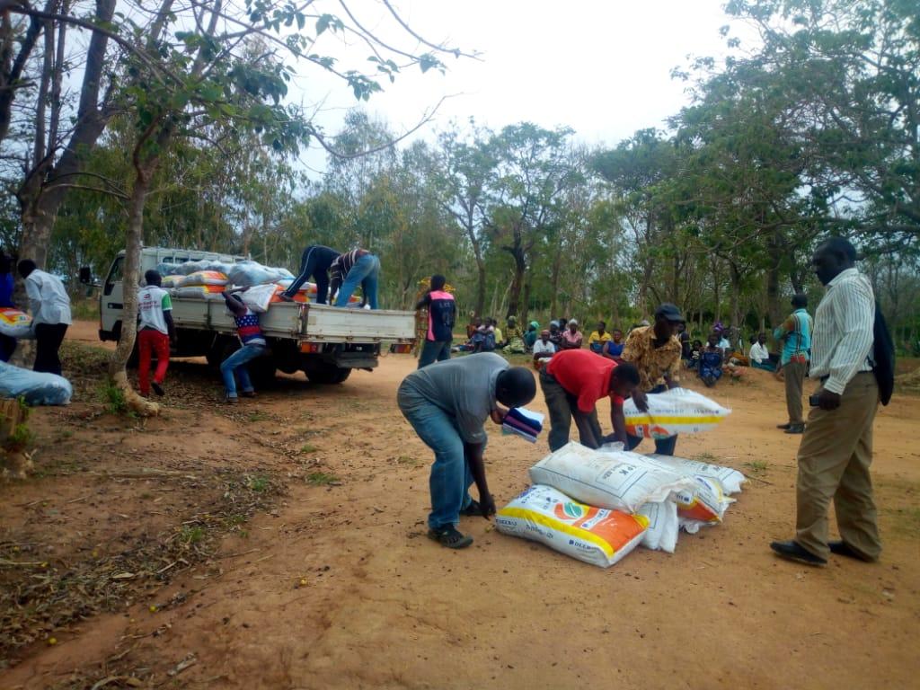 Farm input distribution in Chitipa District