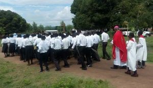 g4 Bishop Mtumbuka Celebrates Palm Sunday at Hangalawe Outstation