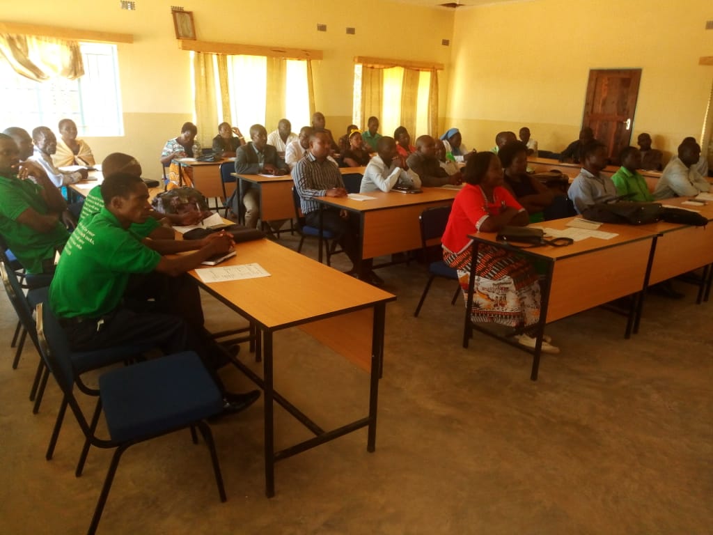 A cross-section of participants during the Teacher's Annual General Meeting