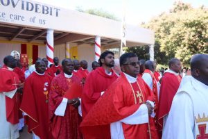 Exit Procession After the Ordination Ceremony