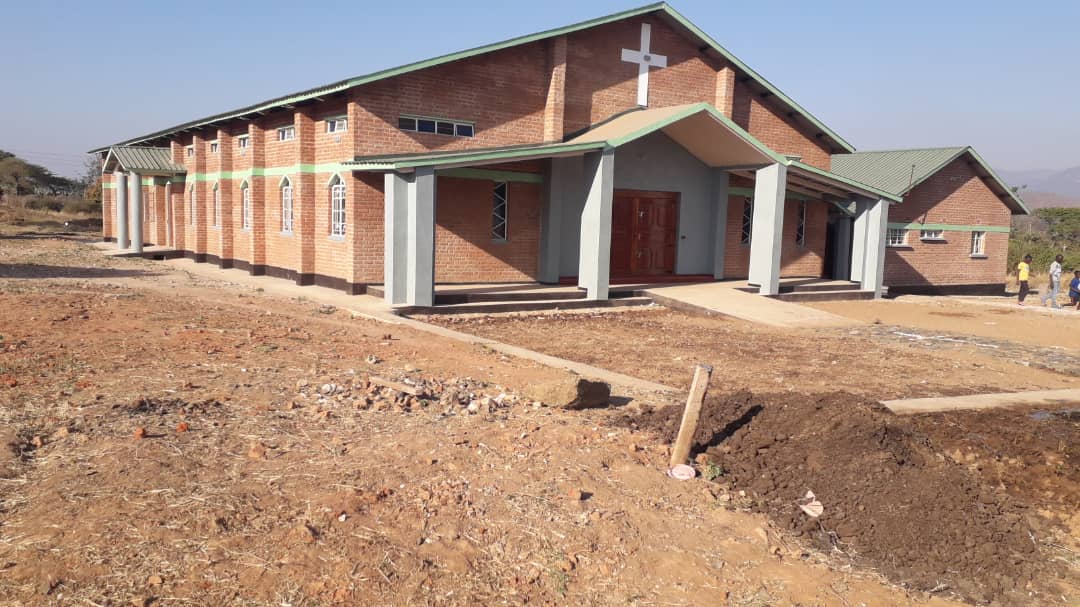 Front view of the newly consecrated Church