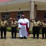 Bishop Mtumbuka Commissions Scout Organisation of the Diocese of Karonga
