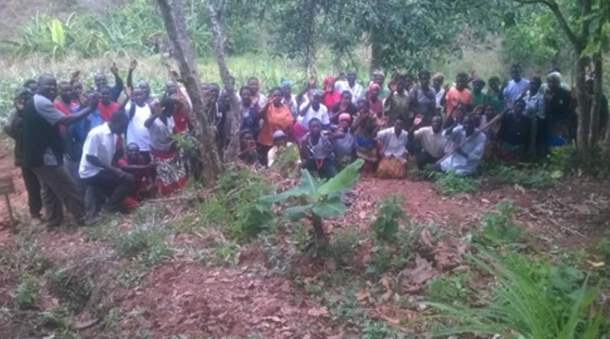 Group photos during the field day at Kasonkhwe