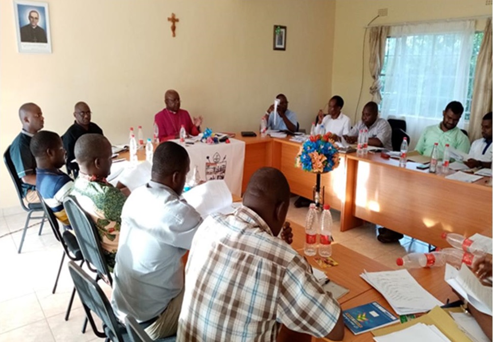Awareness meeting with priests