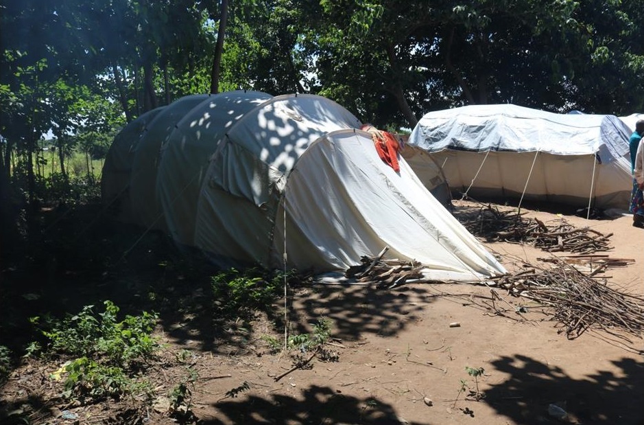 Tents in one of the Camps