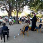 Bishop Mtumbuka addressing His neighbours