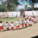 Children and Caregivers at Lusubilo ECD Centre
