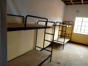 New Hostel with beds