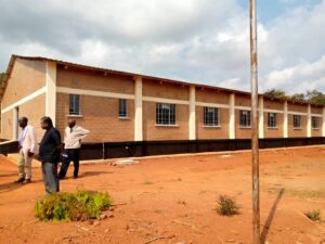 Part of the newly constructed infrastructure at the school